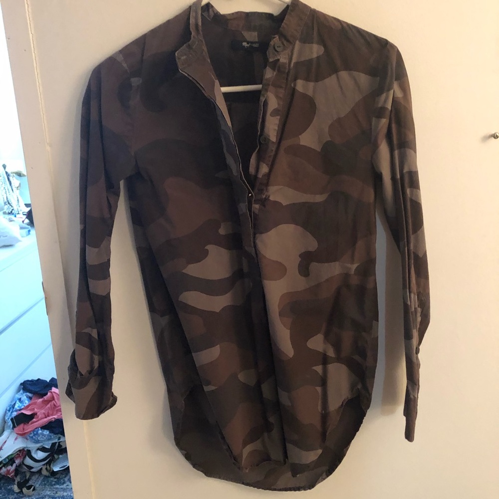 Madewell Camo shirt